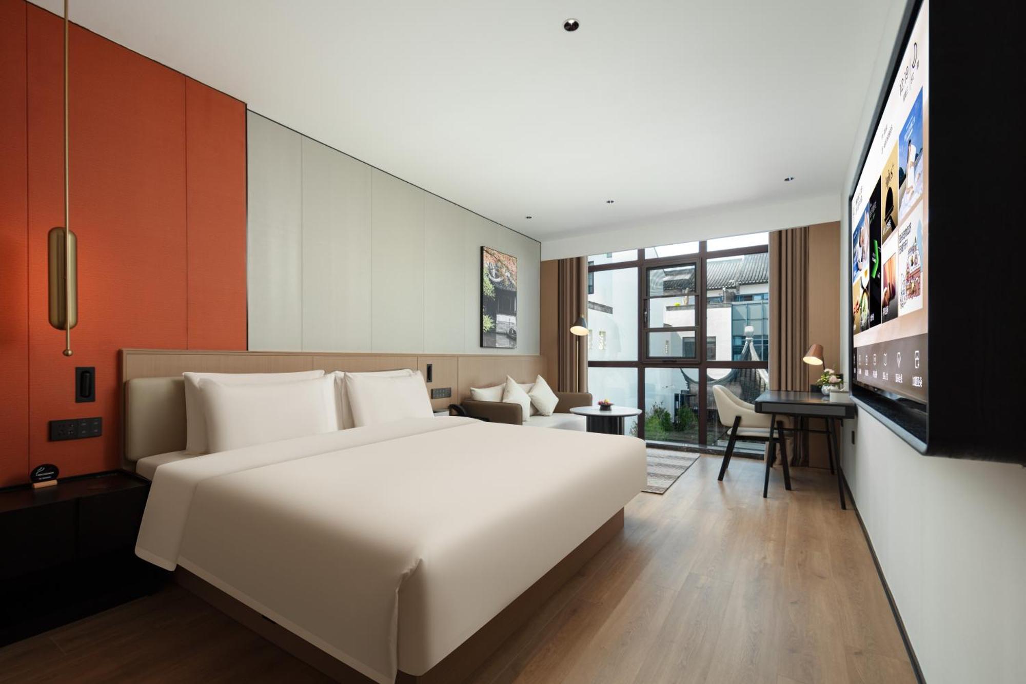 Atour Hotel Suzhou Beisi Pagoda Taohuawu Street Extérieur photo